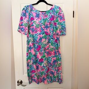 NWT Lilly Pulitzer Harriet Elbow Sleeve Dress XL